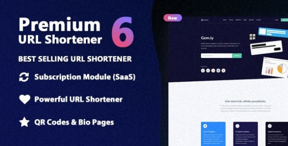 Premium URL Shortener Nulled
