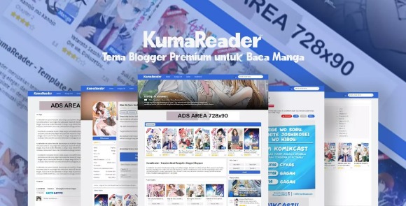 KumaReade Responsive Blogger Template