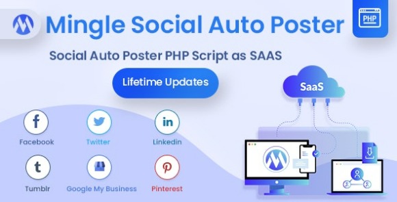 Download #Mingle SAAS v5.2.0 Nulled – Social Auto Poster & Scheduler PHP Script