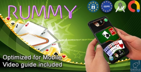 Rummy Classic Rami Card Game Admob GDPR Android Studio