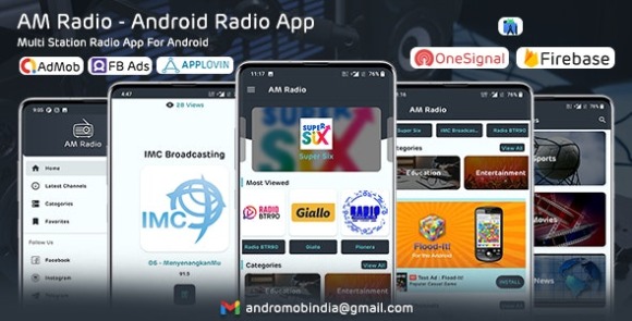 AM Radio Android Multiple Radio Channels App