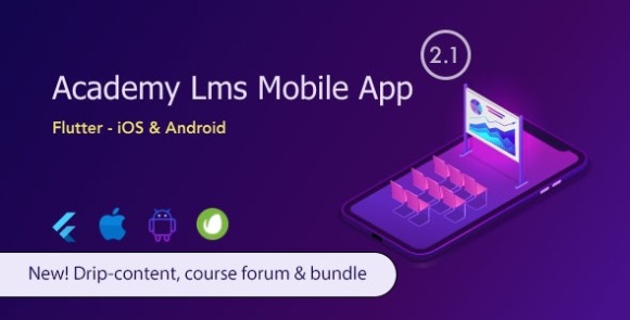 Academy LMS Student Mobile App Flutter iOS and Android Source