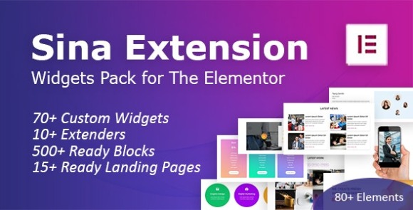 SEFE Sina Extension for Elementor Addon