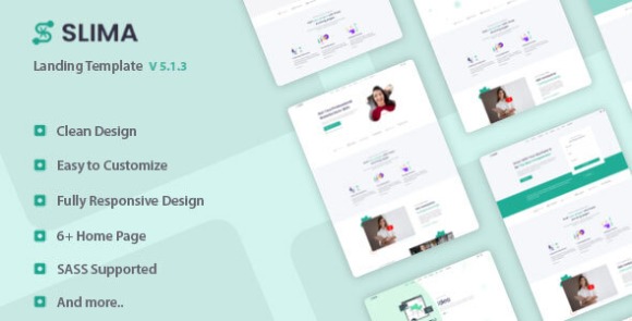 Slima Creative Responsive HTML Template Download