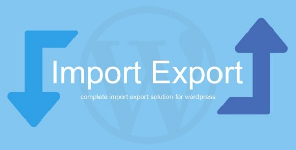 WP Import Export WordPress Plugin