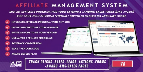 Affiliates Management System Nulled PHP Software