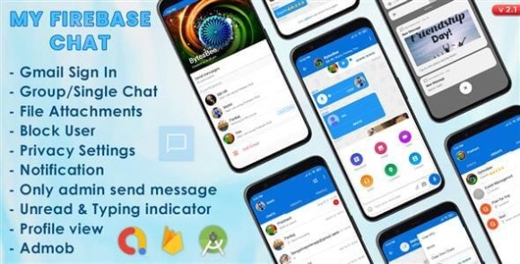 My Firebase Chat Android 11 App Source