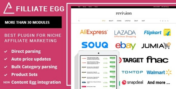 Affiliate Egg Niche Affiliate Marketing WordPress Plugin