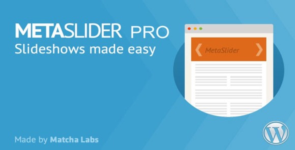 MetaSlider Pro WordPress Slideshow Plugin