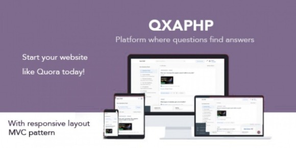 QXAPHP Social Question And Answer Platform PHP Script