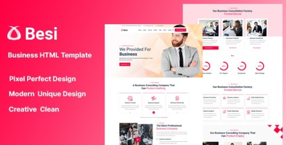 Besi Business and Agency HTML Template