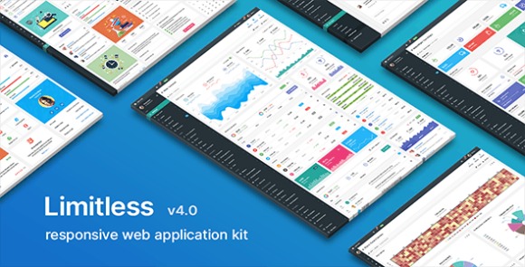 Limitless Responsive Web Application Kit Template Download
