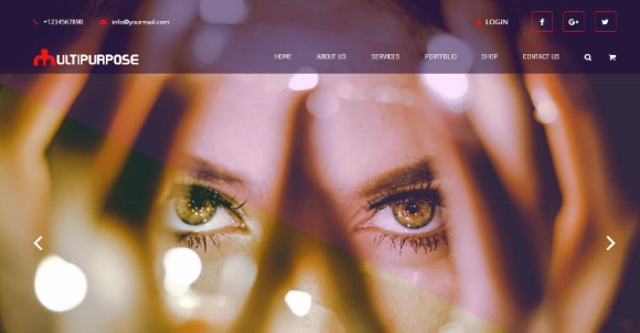 Multipurpose Free Fully Responsive Website Template with CTA