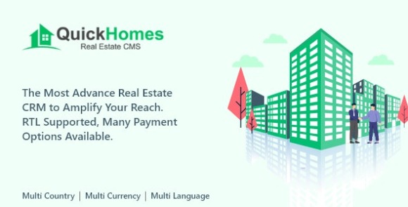 QuickHomes Real Estate CMS PHP Script
