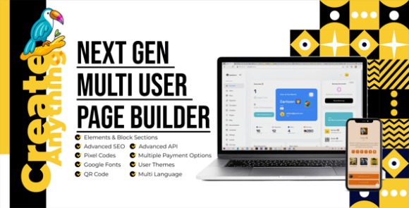 Download #Rio Pages v2.5 Nulled – Next Gen Multi User Page Builder PHP Script