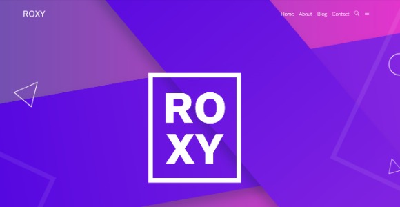 Roxy Multi-Purpose Modern Website HTML Template