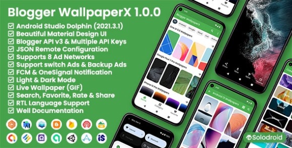 Blogger WallpaperX Blogger API App Source