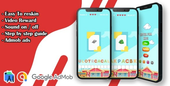 Letter For Kids Back To School Learn Game Source Code