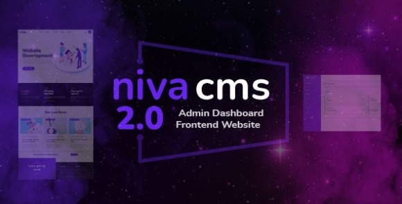 Niva Multipurpose Website CMS and Business Agency Management System