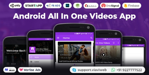 Download #Android All In One Videos App v1.14 – Nulled (DailyMotion, Vimeo, YouTube, Server Videos, Admob with GDPR) Source