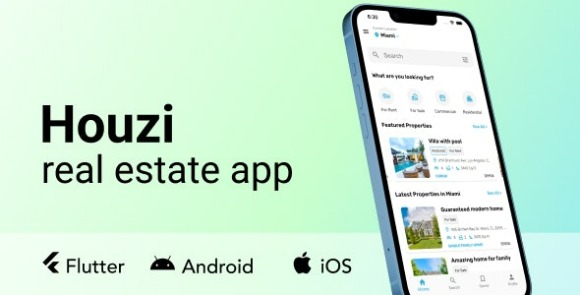 Download #Houzi Real Estate App v1.3.9.1 – Source Code