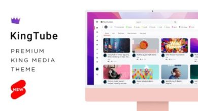 KingTube Video Magazine KingMedia Theme