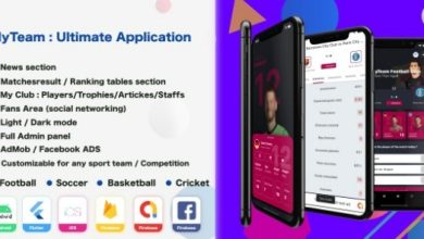 My Team Soccer Football Cricket Sport Application Source