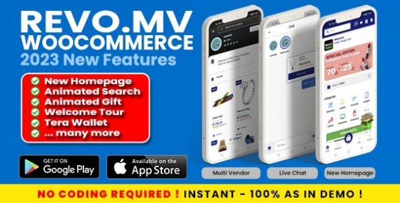 Download #RevoMV v6.0.0 Nulled – Multivendor WCFM / Marketplace Flutter Android iOS App – Like Flipkart, Amazon, Shopee Source