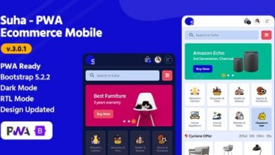 Suha PWA Ecommerce Mobile HTML Template Download