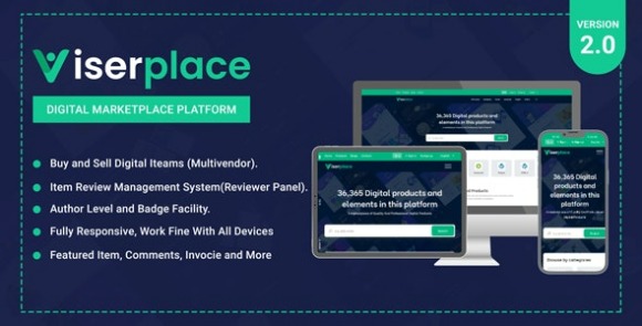 ViserPlace Digital Marketplace Platform Nulled