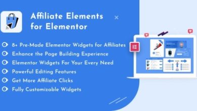 Affiliate Elements for Elementor