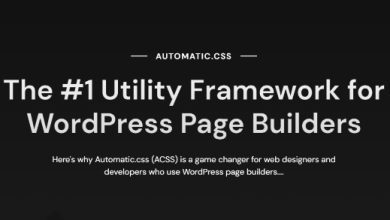 Automaticcss CSS Framework for WordPress Plugin