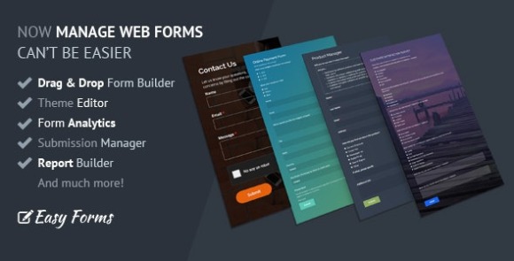 Download #Easy Forms v1.18.2 Nulled – Advanced Form Builder and Manager PHP Script