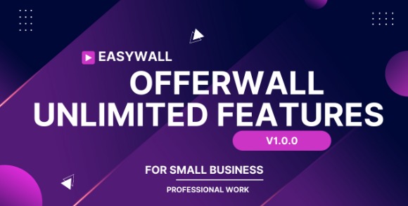 Download #EasyWall Offerwall Script and Advertising v1.0.0 –  PHP Script