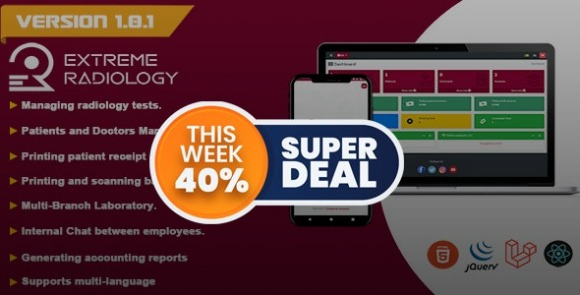 Extreme Radiology Medical Radiology Center Management App