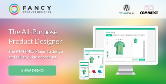 Download #Fancy Product Designer v4.8.2 – WooCommerce WordPress Plugin