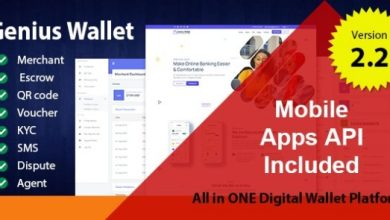 Genius Wallet Advanced Wallet CMS with Payment Gateway API Nulled Script