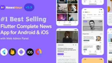 News Hour Flutter News App for Android and iOS with Admin Panel
