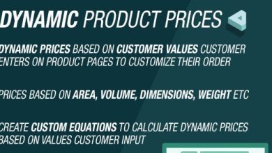 Product Price By Size Module for PrestaShop