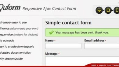 Quform Responsive Ajax Contact Form PHP Script