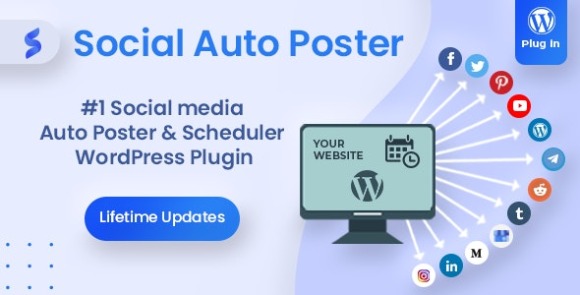 Download #Social Auto Poster v5.1.4 Nulled – WordPress Scheduler & Marketing Plugin Free