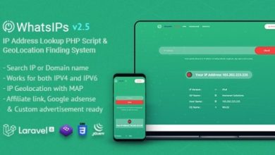 WhatsIPs IP Address Lookup PHP Nulled Script