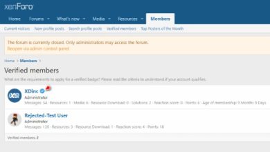 XenForo 2FA Verified Users Addon By XTR