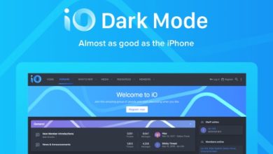 XenForo iO Dark Mode Theme