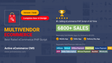 Active eCommerce CMS Nulled