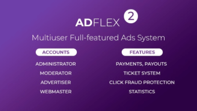 AdFlex Multi User Full-featured Ads System Nulled Script