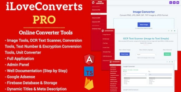 Download #[All in One] iLoveConverts PRO v1.0.0 – Online Converter Tools Full Production Ready App with Admin Panel Script