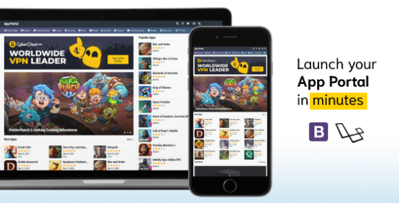 App Portal App-listing Platform PHP Script