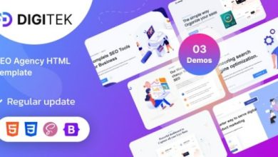 Digitek SEO Service HTML Template