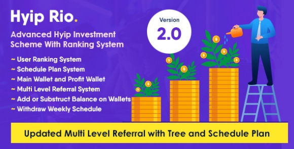 Hyip Rio Advanced Hyip Investment Scheme with Ranking System Nulled
